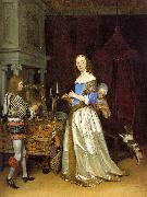 TERBORCH, Gerard, Lady at her Toilette atf